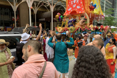 Hare Krishna Festival 2021 
New York City | June 11-13, 2021 
The Hare Krishna Festival has roots in an ancient spiritual tradition from India known as bhakti yoga, and is celebrated worldwide. Krishna, a Sanskrit name for God, means “all-attractive” and is the source of all pleasure and divine love. 
Immerse yourself in kirtan, the practice of musical mantra meditation and discover Vedic philosophy, and connect with kindred spirits.