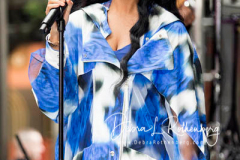 H.E.R. performs on the Today Show at Rockefeller Plaza on June 25, 2021 in New York City