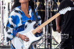 H.E.R. performs on the Today Show at Rockefeller Plaza on June 25, 2021 in New York City
