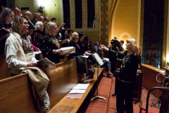 New York Governor KATHY HOCHUL and other dignitaries attended mass at St. George Ukrainian Catholic Church in the East Village, NYC, to show solidarity and support with Ukraine.  Gov. HOCHUL delivered a speech putting more emphasis on the importance of the prevention of New York State doing business with Russian entities. Wednesday, March 2, 2022. (C) Bianca Otero