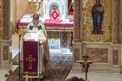 New York Governor KATHY HOCHUL and other dignitaries attended mass at St. George Ukrainian Catholic Church in the East Village, NYC, to show solidarity and support with Ukraine.  Gov. HOCHUL delivered a speech putting more emphasis on the importance of the prevention of New York State doing business with Russian entities. Wednesday, March 2, 2022. (C) Bianca Otero