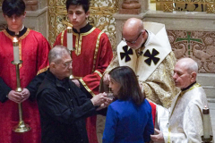 New York Governor KATHY HOCHUL and other dignitaries attended mass at St. George Ukrainian Catholic Church in the East Village, NYC, to show solidarity and support with Ukraine.  Gov. HOCHUL delivered a speech putting more emphasis on the importance of the prevention of New York State doing business with Russian entities. Wednesday, March 2, 2022. (C) Bianca Otero