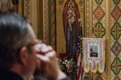 New York Governor KATHY HOCHUL and other dignitaries attended mass at St. George Ukrainian Catholic Church in the East Village, NYC, to show solidarity and support with Ukraine.  Gov. HOCHUL delivered a speech putting more emphasis on the importance of the prevention of New York State doing business with Russian entities. Wednesday, March 2, 2022. (C) Bianca Otero