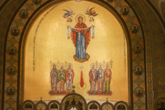 New York Governor KATHY HOCHUL and other dignitaries attended mass at St. George Ukrainian Catholic Church in the East Village, NYC, to show solidarity and support with Ukraine.  Gov. HOCHUL delivered a speech putting more emphasis on the importance of the prevention of New York State doing business with Russian entities. Wednesday, March 2, 2022. (C) Bianca Otero