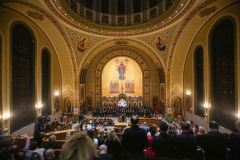 New York Governor KATHY HOCHUL and other dignitaries attended mass at St. George Ukrainian Catholic Church in the East Village, NYC, to show solidarity and support with Ukraine.  Gov. HOCHUL delivered a speech putting more emphasis on the importance of the prevention of New York State doing business with Russian entities. Wednesday, March 2, 2022. (C) Bianca Otero