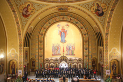 New York Governor KATHY HOCHUL and other dignitaries attended mass at St. George Ukrainian Catholic Church in the East Village, NYC, to show solidarity and support with Ukraine.  Gov. HOCHUL delivered a speech putting more emphasis on the importance of the prevention of New York State doing business with Russian entities. Wednesday, March 2, 2022. (C) Bianca Otero