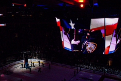Hundreds came to see the New York Rangers play the Anaheim Ducks and NY Governor KATHY HOCHUL drop the ceremonial puck for Women’s Empowerment Night at Madison Square Garden, Manhattan, NYC. NY Rangers won 4-3 with Adam Fox scoring 55 seconds into over time. Tuesday, March 15, 2022. (C) Bianca Otero