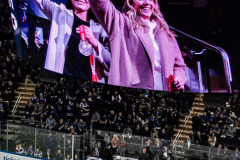 Hundreds came to see the New York Rangers play the Anaheim Ducks and NY Governor KATHY HOCHUL drop the ceremonial puck for Women’s Empowerment Night at Madison Square Garden, Manhattan, NYC. NY Rangers won 4-3 with Adam Fox scoring 55 seconds into over time. Tuesday, March 15, 2022. (C) Bianca Otero