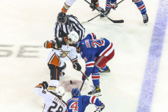 Hundreds came to see the New York Rangers play the Anaheim Ducks and NY Governor KATHY HOCHUL drop the ceremonial puck for Women’s Empowerment Night at Madison Square Garden, Manhattan, NYC. NY Rangers won 4-3 with Adam Fox scoring 55 seconds into over time. Tuesday, March 15, 2022. (C) Bianca Otero