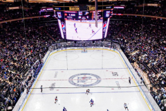 Hundreds came to see the New York Rangers play the Anaheim Ducks and NY Governor KATHY HOCHUL drop the ceremonial puck for Women’s Empowerment Night at Madison Square Garden, Manhattan, NYC. NY Rangers won 4-3 with Adam Fox scoring 55 seconds into over time. Tuesday, March 15, 2022. (C) Bianca Otero