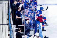 Hundreds came to see the New York Rangers play the Anaheim Ducks and NY Governor KATHY HOCHUL drop the ceremonial puck for Women’s Empowerment Night at Madison Square Garden, Manhattan, NYC. NY Rangers won 4-3 with Adam Fox scoring 55 seconds into over time. Tuesday, March 15, 2022. (C) Bianca Otero