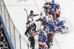 Hundreds came to see the New York Rangers play the Anaheim Ducks and NY Governor KATHY HOCHUL drop the ceremonial puck for Women’s Empowerment Night at Madison Square Garden, Manhattan, NYC. NY Rangers won 4-3 with Adam Fox scoring 55 seconds into over time. Tuesday, March 15, 2022. (C) Bianca Otero