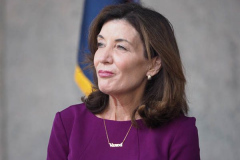 Governor Hochul Makes Special Announcement With State Senator Brian Benjamin in NYC
Photo By Beth Eisgrau-Heller