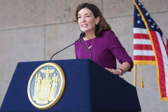 Governor Hochul Makes Special Announcement With State Senator Brian Benjamin in NYC
Photo By Beth Eisgrau-Heller