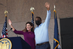 Governor Hochul Makes Special Announcement With State Senator Brian Benjamin in NYC
Photo By Beth Eisgrau-Heller
