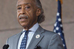 Rev. Al Sharpton at the special announcement naming Senator Benjamin as the Lieutenant Governor of New York in Harlem
