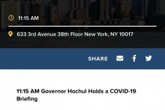 New York State Governor Kathy Hochul speaks during a Covid-19 press conference on 09 Feb 2022. Governor Hochul announced the end of the New York state indoor mask mandate, effective tomorrow February 10th. Masks will still be required at schools, nursing homes, hospitals, bus and train stations. The mask mandate for schools will be evaluated upon return from winter break.