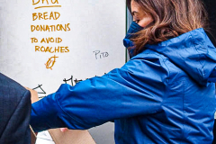 Governor Hochul Participates in Martin Luther King Day of Service Food Distribution at  the Trinity Lower East Side Lutheran Parish. New York City, NY (C) Bianca Otero