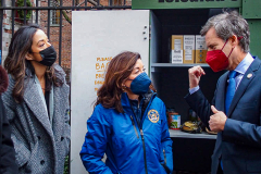 Governor Hochul Participates in Martin Luther King Day of Service Food Distribution at  the Trinity Lower East Side Lutheran Parish. New York City, NY (C) Bianca Otero