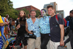 New York 8th annual Body Painting Day.cover 50 artists and models came out to showcase there talent and paint living canvasses after the painting portion of the event they all walked down 5th ave to Washington Square park to pose for photographs and then boarded a Double Decker bus to Bushwick Brooklyn to celebrate.