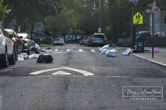 Hurricane Ida
September 02, 2021
Staten Island, NY
Photographs by Mary DiBiase Blaich 

The morning after Hurricane Ida dropped 14 inches of rain on Staten Island, residents woke up to find cars and property damaged and cars pushed and relocated in the heavy rain overnight.  These are views at 7 AM on the North Shore of the Island.