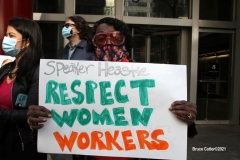 New York- Rally held in front of  New York Governor Andrew Cuomo's office in Manhattan 
for him to resign or for his impeachment due to the complaints of 8 female employees.