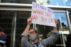 New York- Rally held in front of  New York Governor Andrew Cuomo's office in Manhattan 
for him to resign or for his impeachment due to the complaints of 8 female employees.