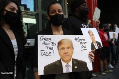 New York- Rally held in front of  New York Governor Andrew Cuomo's office in Manhattan 
for him to resign or for his impeachment due to the complaints of 8 female employees.