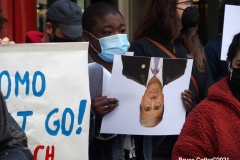 New York- Rally held in front of  New York Governor Andrew Cuomo's office in Manhattan 
for him to resign or for his impeachment due to the complaints of 8 female employees.
