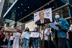 New York- Rally held in front of  New York Governor Andrew Cuomo's office in Manhattan 
for him to resign or for his impeachment due to the complaints of 8 female employees.