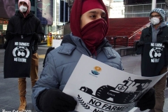 New York,  Punjab Indian Farmer protest held in Times Square. New York Punjab's are  holding a protestnin solidarity with farmers of Punjab,Haryana and other states , they are in opposition of three agricultural bills passed by the Indian government.