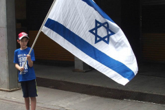 May 22, 2022  NEW YORK  After a three-year hiatus, the Celebrate Israel Parade returned,  Politicians with supporters of the State of Israel marched up  Fifth Avenue for the annual event.