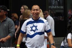 May 22, 2022  NEW YORK  After a three-year hiatus, the Celebrate Israel Parade returned,  Politicians with supporters of the State of Israel marched up  Fifth Avenue for the annual event.
