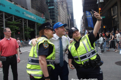 May 22, 2022  NEW YORK  After a three-year hiatus, the Celebrate Israel Parade returned,  Politicians with supporters of the State of Israel marched up  Fifth Avenue for the annual event.