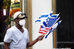 May 22, 2022  NEW YORK  After a three-year hiatus, the Celebrate Israel Parade returned,  Politicians with supporters of the State of Israel marched up  Fifth Avenue for the annual event.