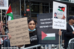 May 22, 2022  NEW YORK  After a three-year hiatus, the Celebrate Israel Parade returned,  Politicians with supporters of the State of Israel marched up  Fifth Avenue for the annual event.
  Anti Israel Protestors