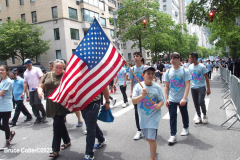 May 22, 2022  NEW YORK  After a three-year hiatus, the Celebrate Israel Parade returned,  Politicians with supporters of the State of Israel marched up  Fifth Avenue for the annual event.