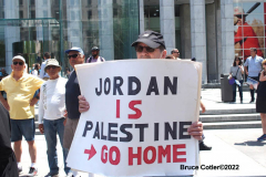 May 22, 2022  NEW YORK  After a three-year hiatus, the Celebrate Israel Parade returned,  Politicians with supporters of the State of Israel marched up  Fifth Avenue for the annual event.
Anti Israel rotestors