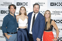 Matt Miller , Natalie Metzger ,Sean Mullin, and Lindsay Berra attends “It Ain't Over" Premiere.