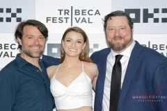 Matt Miller , Natalie Metzger , and Sean Mullin attends “It Ain't Over" Premiere.