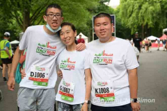 July 16, 2022: The 2022 Italy Run 4M by Ferrero is held in Central Park in New York City. (Copyright Jon Simon)