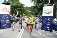 July 16, 2022: The 2022 Italy Run 4M by Ferrero is held in Central Park in New York City. (Copyright Jon Simon)