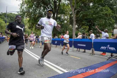 July 16, 2022: The 2022 Italy Run 4M by Ferrero is held in Central Park in New York City. (Copyright Jon Simon)