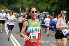 July 16, 2022: The 2022 Italy Run 4M by Ferrero is held in Central Park in New York City. (Copyright Jon Simon)