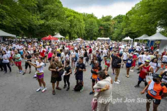 July 16, 2022: The 2022 Italy Run 4M by Ferrero is held in Central Park in New York City. (Copyright Jon Simon)