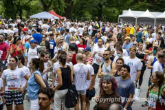 July 16, 2022: The 2022 Italy Run 4M by Ferrero is held in Central Park in New York City. (Copyright Jon Simon)
