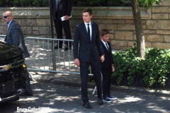 July 20, 2022  NEW YORK  Ivana Trump, the first wife of former President Donald Trump, was laid to rest in a funeral mass in New York City Wednesday.
Her children Donald Trump Jr., Eric Trump, and Ivanka Trump were in attendance for  the funeral held at St. Vincent  de Ferrer Roman Catholic Church in New York City. Former President Trump with  current wife  Melania were also present.