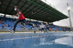 April 3, 2022: The 2022 RNYRR Spring Jamboree is held at Icahn Stadium on Randalls Island in New York City, (Photo by Jon Simon)