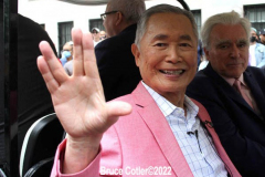 May 14, 2022  First Annual Japan Dy Parade marches down Central Park West in Manhattan, Bands,Floats and celebrities enjoy the festivities. George Takei was the Inaugural 
Grand Marshal.