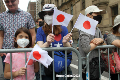 May 14, 2022  First Annual Japan Dy Parade marches down Central Park West in Manhattan, Bands,Floats and celebrities enjoy the festivities. George Takei was the Inaugural 
Grand Marshal.